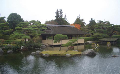 The Japanese garden of the 99 World Horticultural Exposition, Kunming