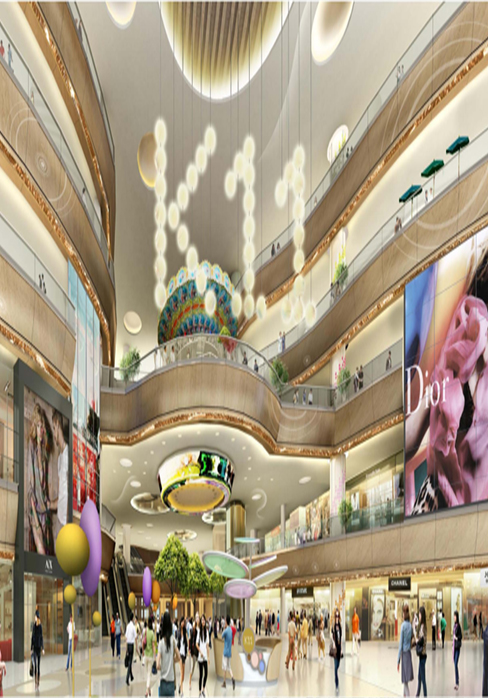K11 interior design of the new world center of Shenyang